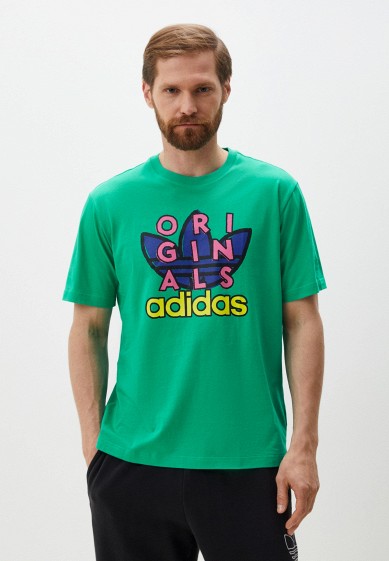 Adidas green tee deals