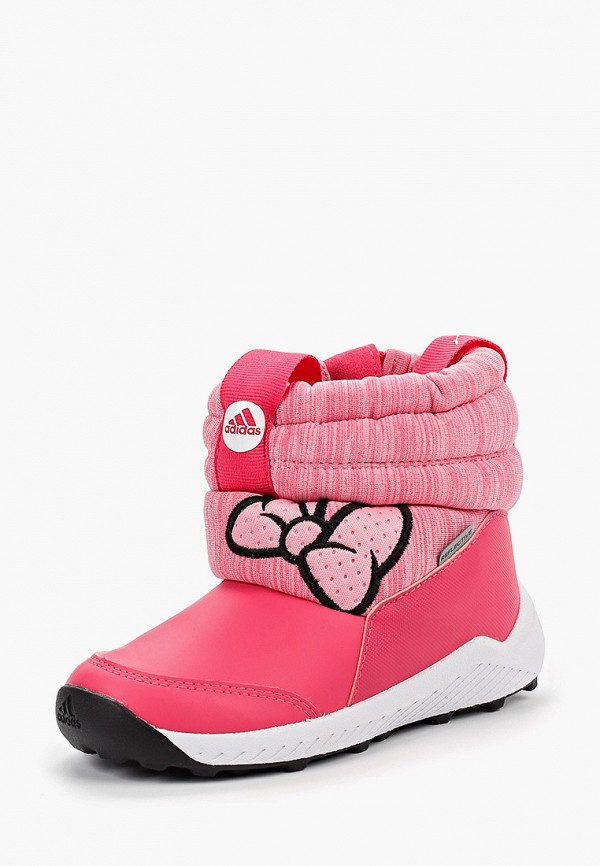 Дутики adidas RapidaSnow Minnie I, цвет: розовый, AD002AGFKNX1 — купить в  интернет-магазине Lamoda