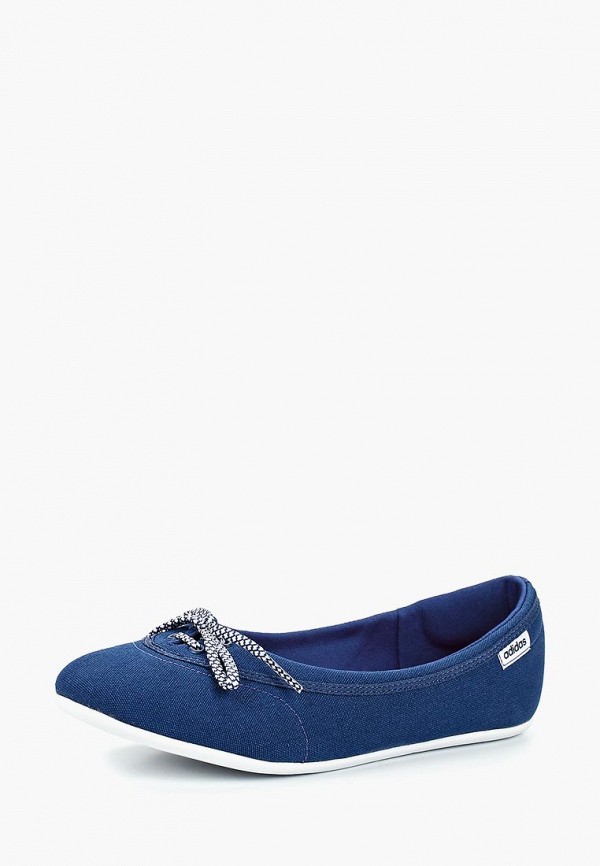 Балетки adidas CF NEOLINA W, цвет: синий, AD002AWDKPD8 — купить в  интернет-магазине Lamoda