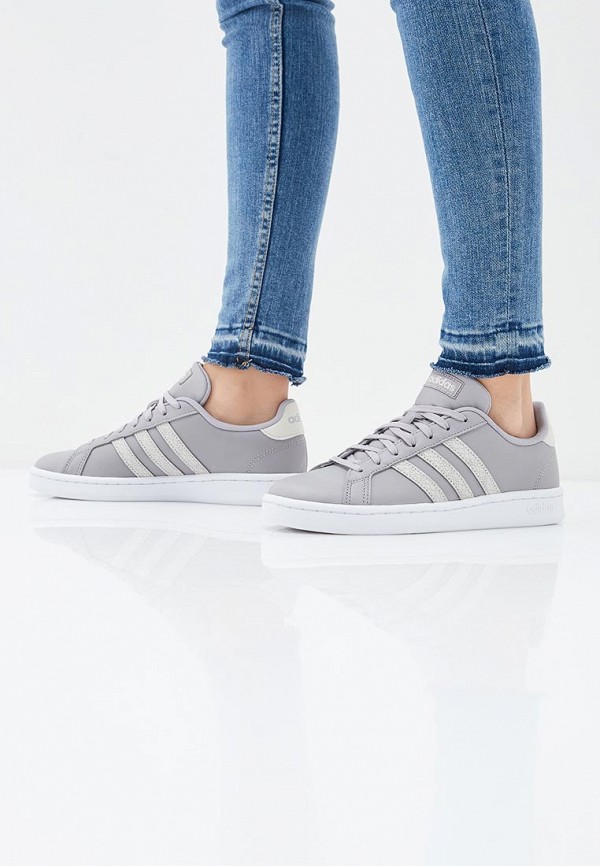 Adidas grand court grey hotsell