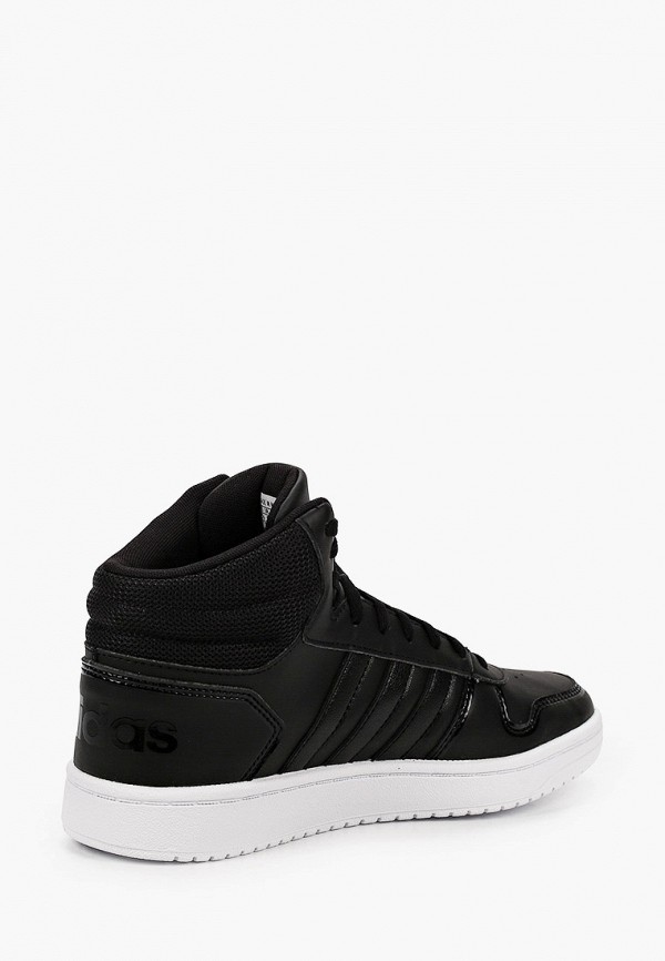 Кеды adidas HOOPS 2.0 MID, цвет: черный, AD002AWLVRA2 — купить в  интернет-магазине Lamoda