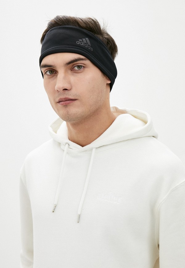 Повязка adidas HEADBA COLD.RDY, цвет: черный, AD002CUJNAI1 — купить в ...