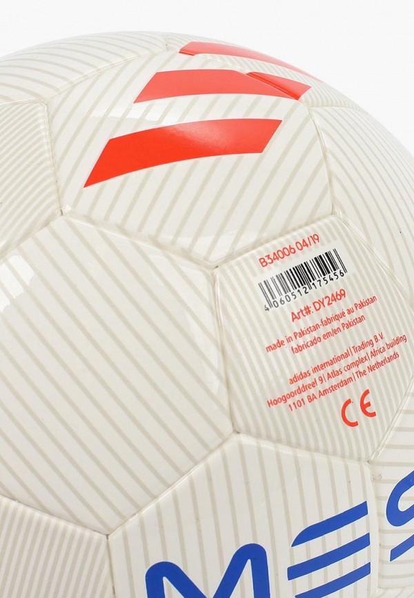 Мяч футбольный adidas MESSI MINI, цвет: белый, AD002DUFKND9 — купить в  интернет-магазине Lamoda