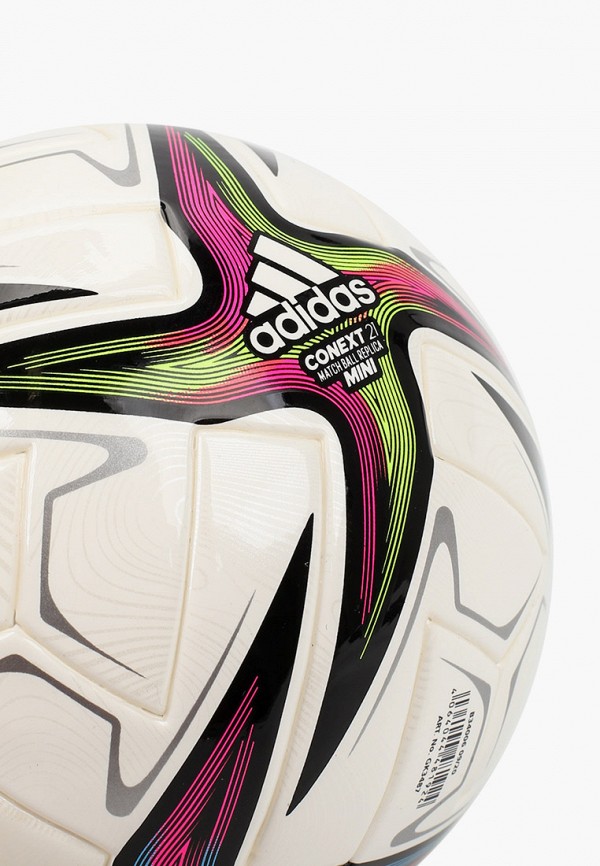 Мяч футбольный adidas CNXT21 MINI, цвет: мультиколор, AD002DULUAK0