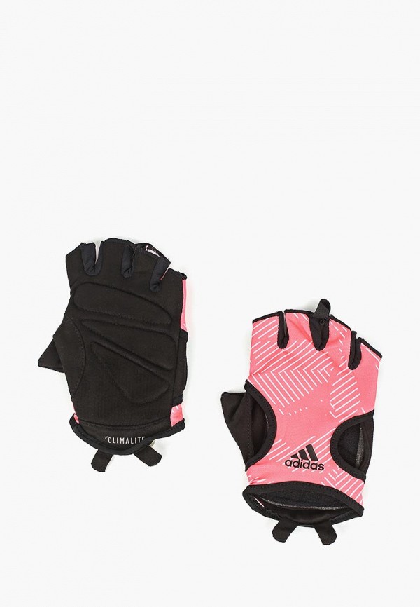 Перчатки для фитнеса adidas WOM CLITE G GL, цвет: розовый, AD002DWEEDB4 —  купить в интернет-магазине Lamoda