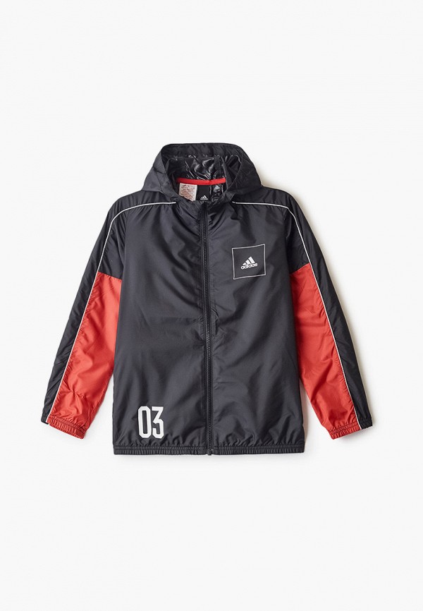 Ветровка adidas, цвет: черный, AD002EBHZVH1 — купить в интернет ...