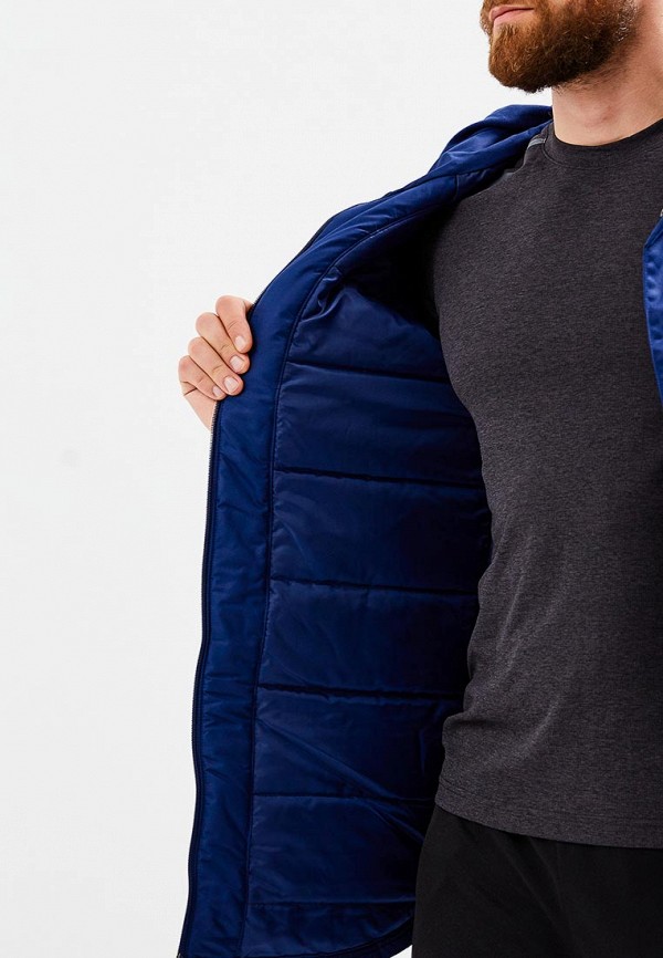 Куртка утепленная adidas JKT18 STD PARKA, цвет: синий, AD002EMCDGD8 —  купить в интернет-магазине Lamoda