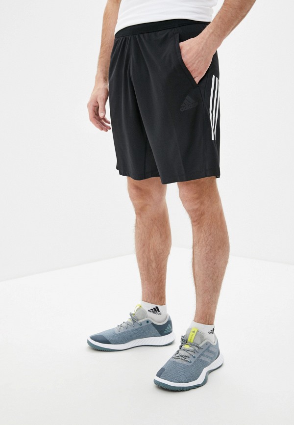 jogger retail Openly Шорты спортивные adidas 3S KN SHO, цвет: черный, AD002EMHLLO1 — купить в  интернет-магазине Lamoda
