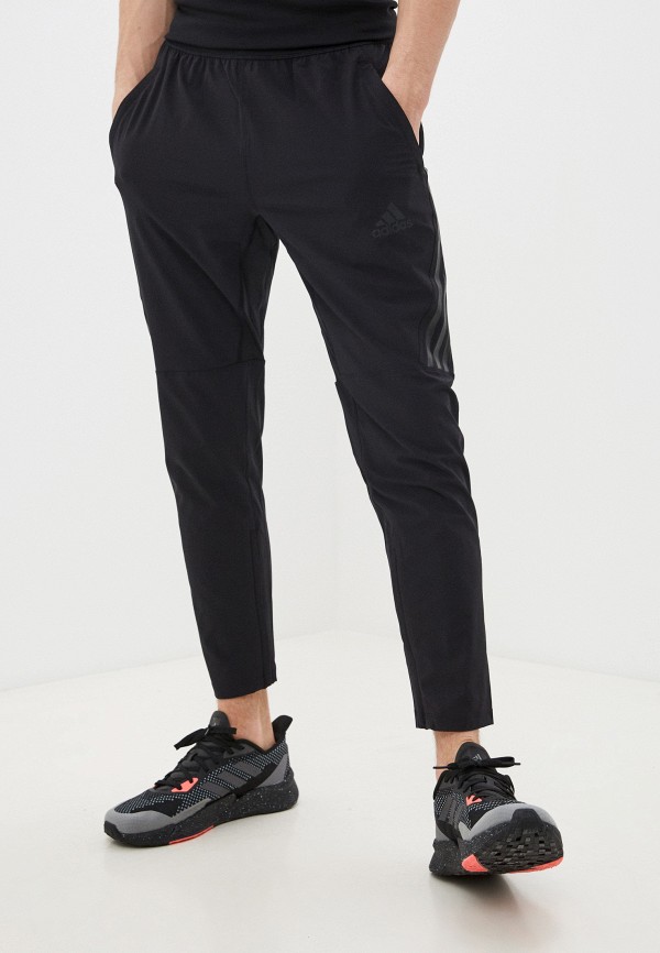 Брюки спортивные adidas AERO 3S PNT, цвет: черный, AD002EMLUAX5 — купить в  интернет-магазине Lamoda