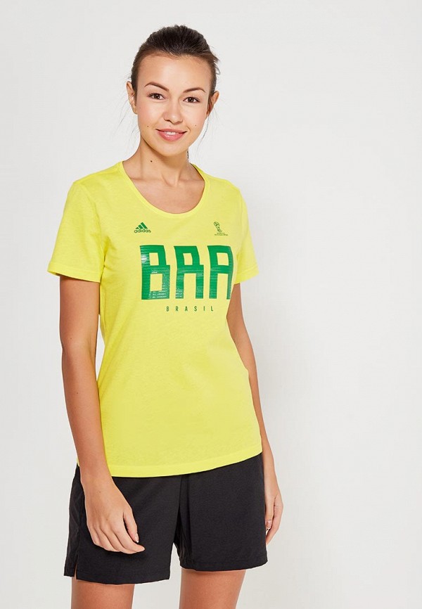adidas Футболка спортивная - BRAZIL WNS - фото 1