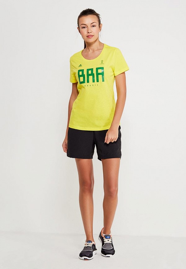 adidas Футболка спортивная - BRAZIL WNS - фото 2