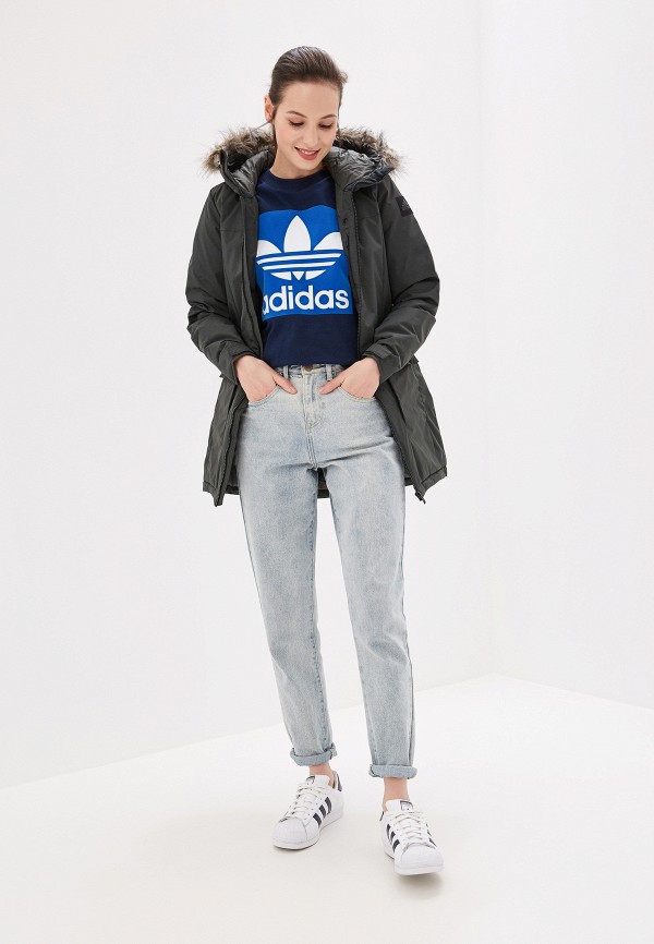 Парка adidas W XPLORIC Parka, цвет: хаки, AD002EWFKAH2 — купить в ...