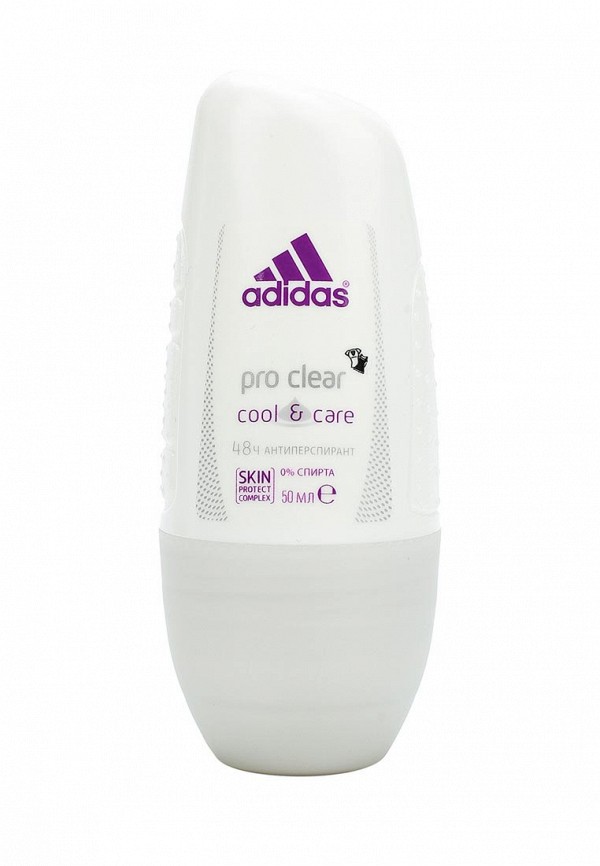 adidas Дезодорант шариковый - 50 мл 3 action dry max pro clear - фото 1