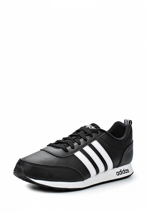 Кроссовки adidas V RUN VS, цвет: белый, черный, AD003AMDYU25 — купить в  интернет-магазине Lamoda