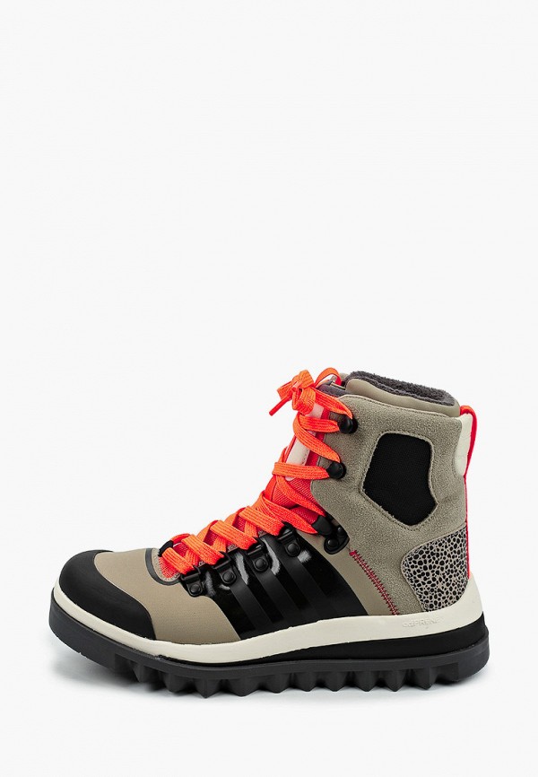 Ботинки adidas by Stella McCartney Eulampis Boot, цвет: хаки, AD031AWJLVP1— купить в интернет-магазине Lamoda