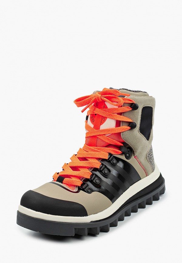 Ботинки adidas by Stella McCartney Eulampis Boot, цвет: хаки, AD031AWJLVP1— купить в интернет-магазине Lamoda