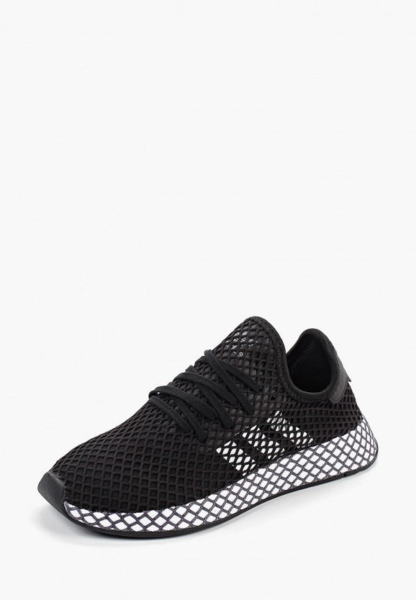 Кроссовки adidas Originals DEERUPT RUNNER J, цвет: черный, AD093AKFKOD3 —  купить в интернет-магазине Lamoda