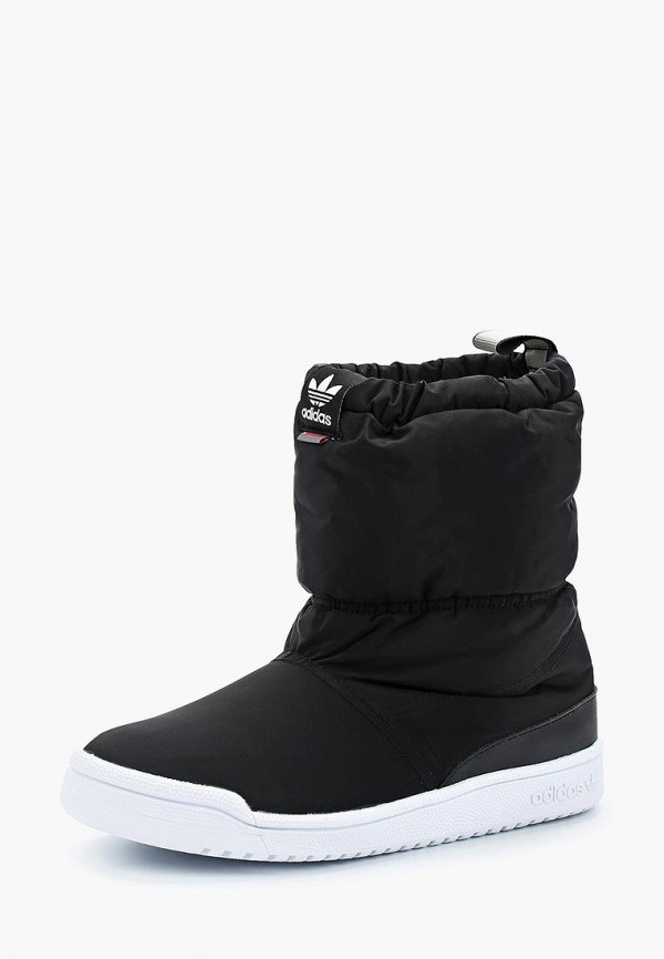 Дутики adidas Originals SLIP ON BOOT J, цвет: черный, AD093AKUNJ31 — купить  в интернет-магазине Lamoda