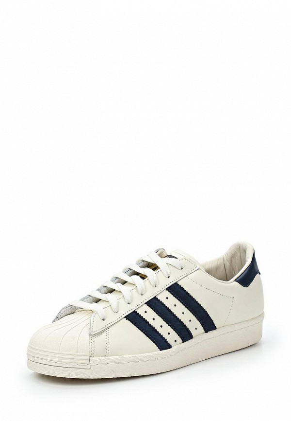 Кеды adidas Originals SUPERSTAR 80s DLX, цвет: белый, AD093AMFBY24 — купить  в интернет-магазине Lamoda