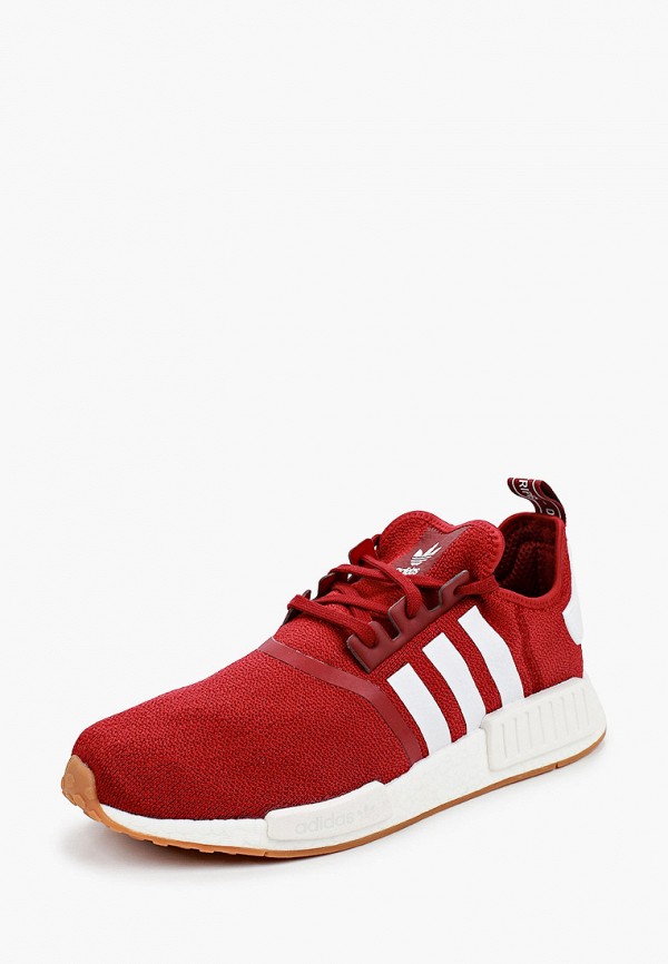 Кроссовки adidas Originals NMD_R1, цвет: бордовый, AD093AMLWZP4 — купить в  интернет-магазине Lamoda