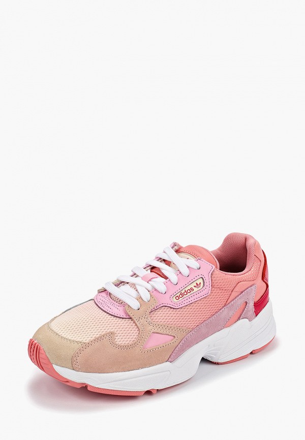 Кроссовки adidas Originals Falcon W, цвет: розовый, AD093AWFLFU0 — купить в  интернет-магазине Lamoda