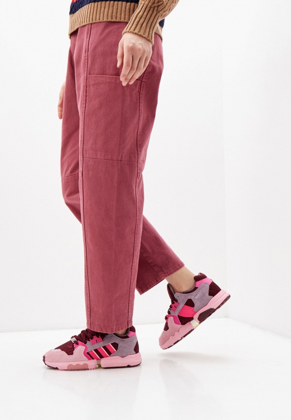 adidas boarding 赤 Кроссовки adidas Originals ZX TORSION W, цвет: бордовый