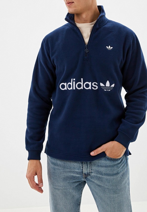 Adidas originals half zip sweatshirt hotsell