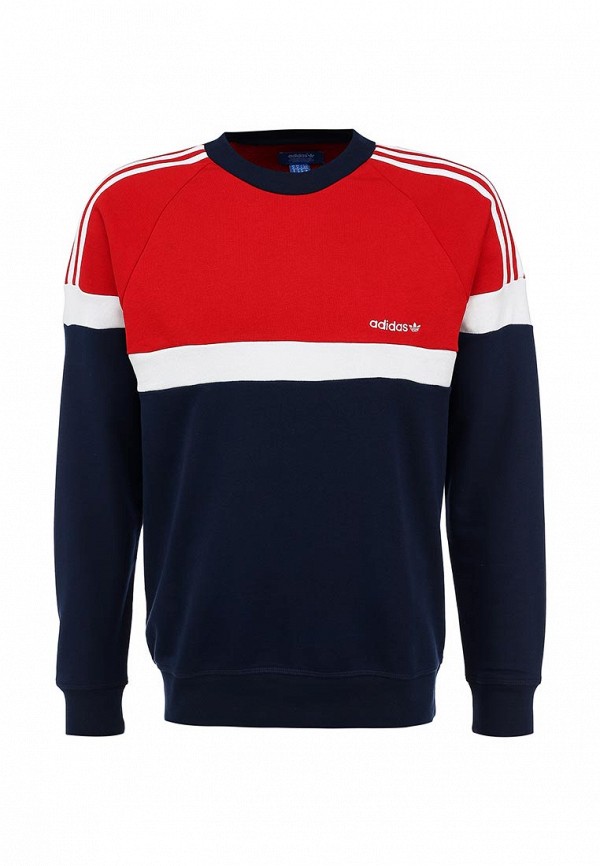 Свитшот adidas Originals ITASCA CREW, цвет: синий, AD093EMFSX38 — купить в  интернет-магазине Lamoda