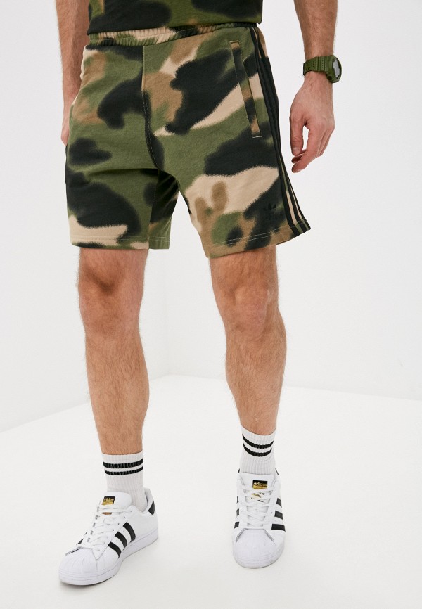 adidas Originals Шорты спортивные - CAMO AOP SHORT - фото 1