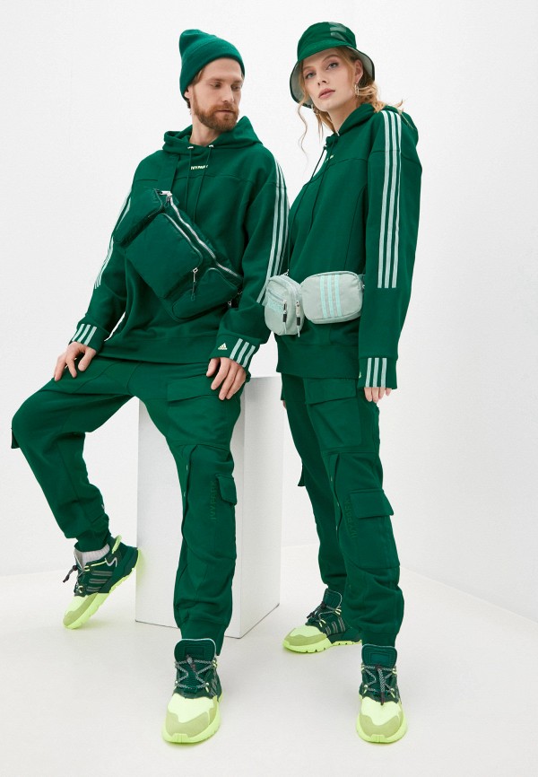 Худи adidas Originals adidas X Ivy Park, цвет: зеленый, AD093EULIIK9 — купить в интернет-магазине Lamoda