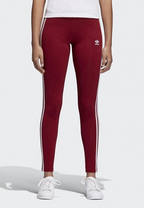 Pink white adidas Originals Womens Adicolor 3-Stripes Leggings - Get The  Label