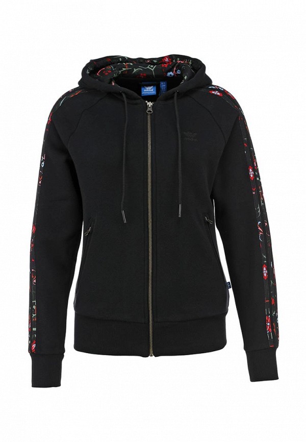 Adidas hooded flock jacket sale