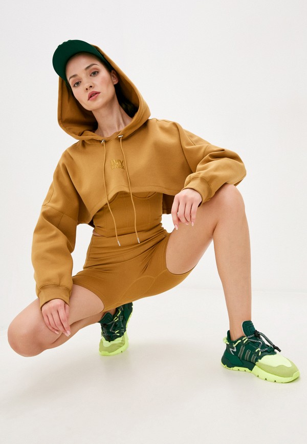 Ivy park deals khaki hoodie