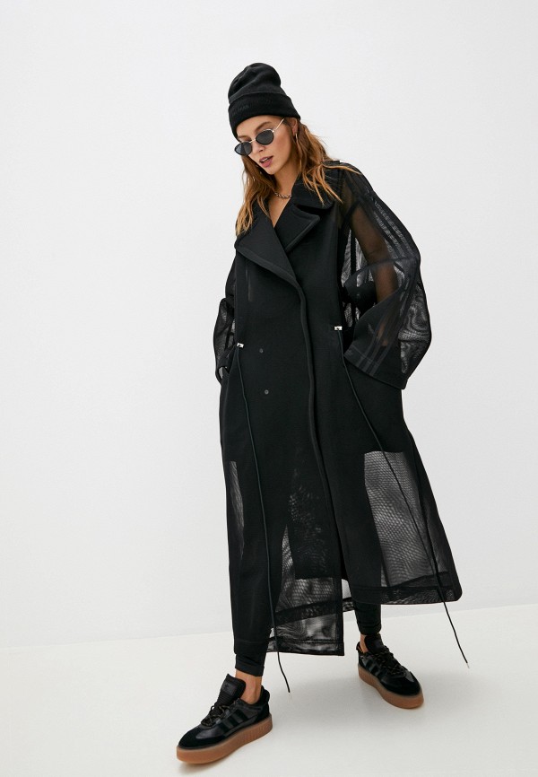 ジャケット・アウター Parasite Ivy Jacket Пальто adidas Originals X IVY PARK Mesh Jacket, цвет: черный