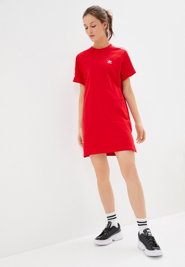 adidas Originals TEE DRESS AD093EWLWYX2 Lamoda