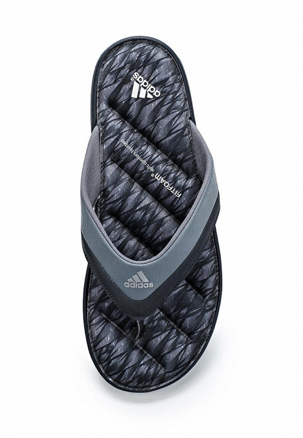 Сланцы adidas Zeitfrei Thong FF, цвет: серый, AD094AMDYH24 — купить в  интернет-магазине Lamoda