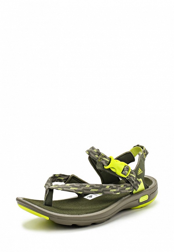 Сандалии adidas LIBRIA SANDAL, цвет: хаки, AD094AWDYI31 — купить в  интернет-магазине Lamoda