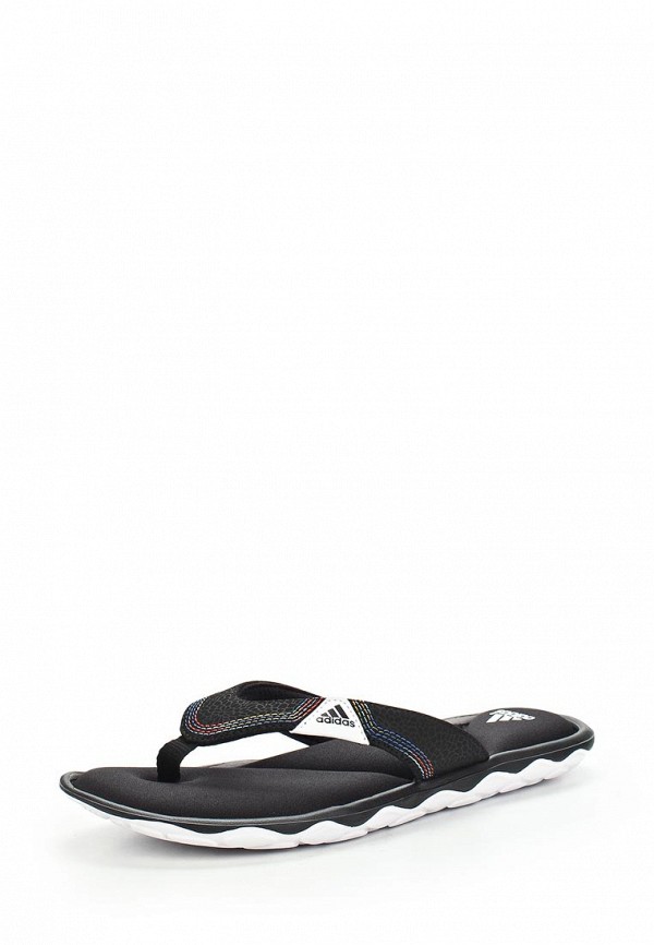 Сланцы adidas FLEXYANDA THONG W, цвет: черный, AD094AWETS18 — купить в  интернет-магазине Lamoda