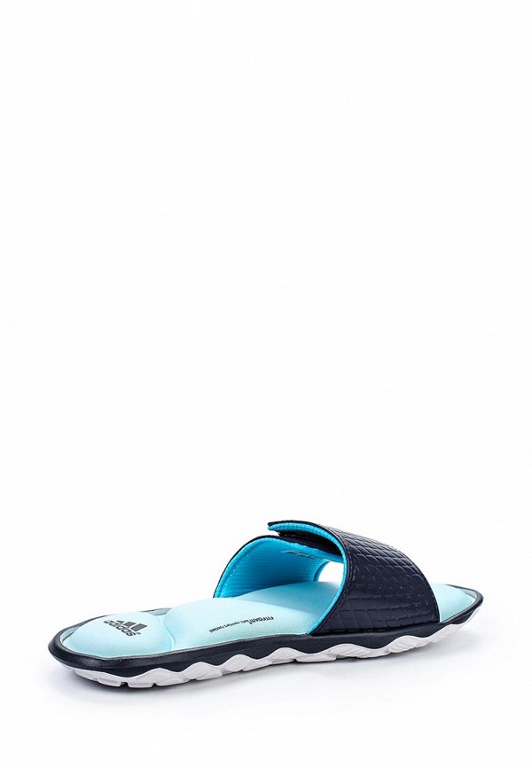 Сланцы adidas Anyanda Flex Slide, цвет: синий, AD094AWFSW94 — купить в  интернет-магазине Lamoda