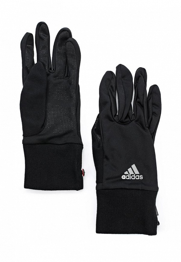 Перчатки adidas RUN CLMWM GLOVE, цвет: черный, AD094DUUNY00 — купить в  интернет-магазине Lamoda