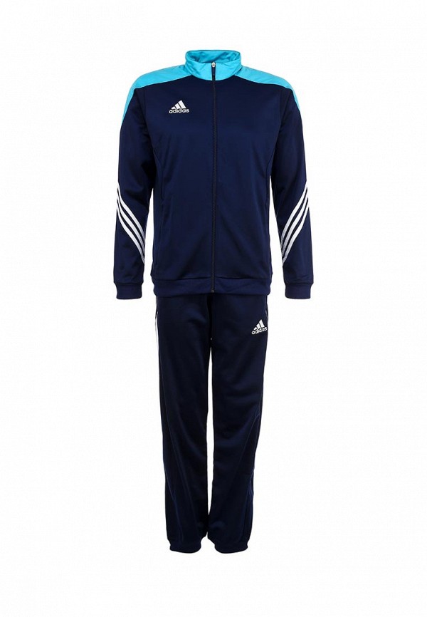 Костюм спортивный adidas SERE14 PES SUIT, цвет: синий, AD094EMDYN95 —  купить в интернет-магазине Lamoda