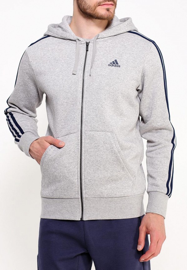 adidas Толстовка - ESS 3S FZ B - фото 3