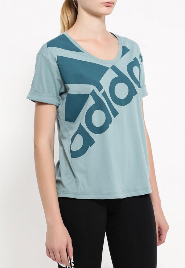 adidas Футболка спортивная - SW LOGO - фото 3
