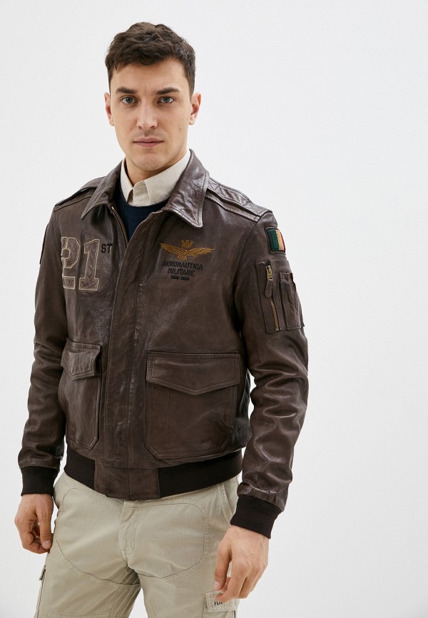 Aeronautica Militare Куртка кожаная - фото 3