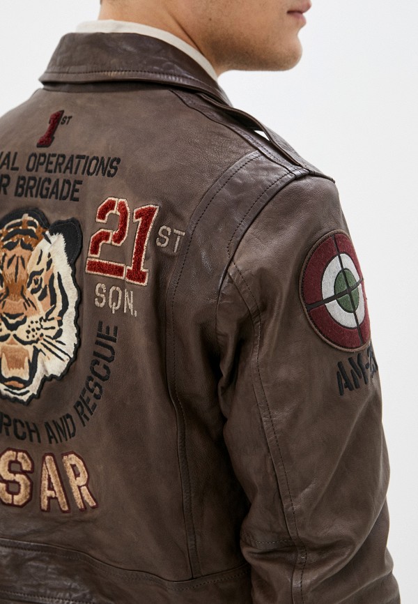 Aeronautica Militare Куртка кожаная - фото 6