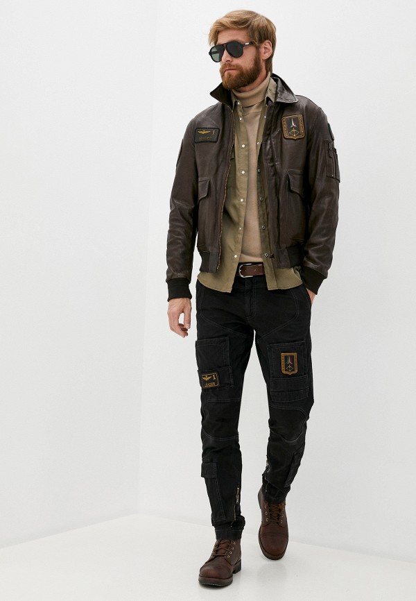 Aeronautica Militare Куртка кожаная - фото 3