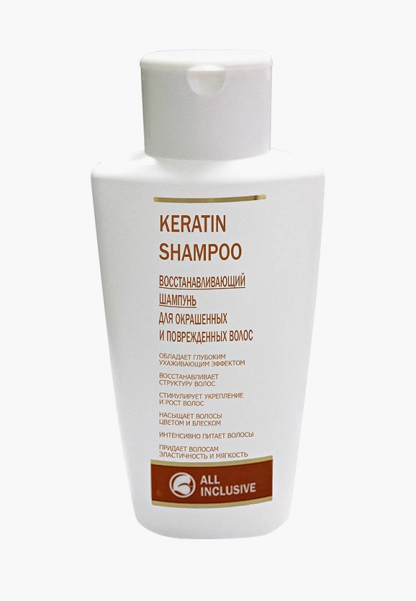 All Inclusive Шампунь - Keratin Shampoo, для окрашенных и поврежденных волос - фото 1