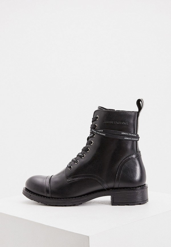 Ботинки Armani Exchange, цвет: черный, AR037AWHKCG1 — купить винтернет-магазине Lamoda