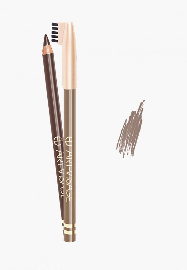 Art-Visage Карандаш для бровей классический - с щеточкой - фото 1