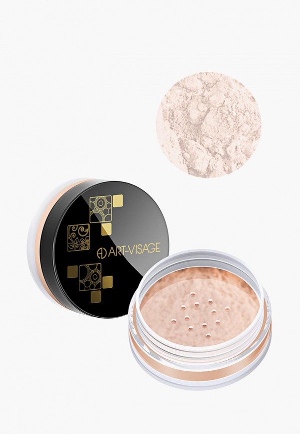 Пудра Art-Visage Soft Focus рассыпчатая, тон 01 фарфор, цвет: бежевый ...